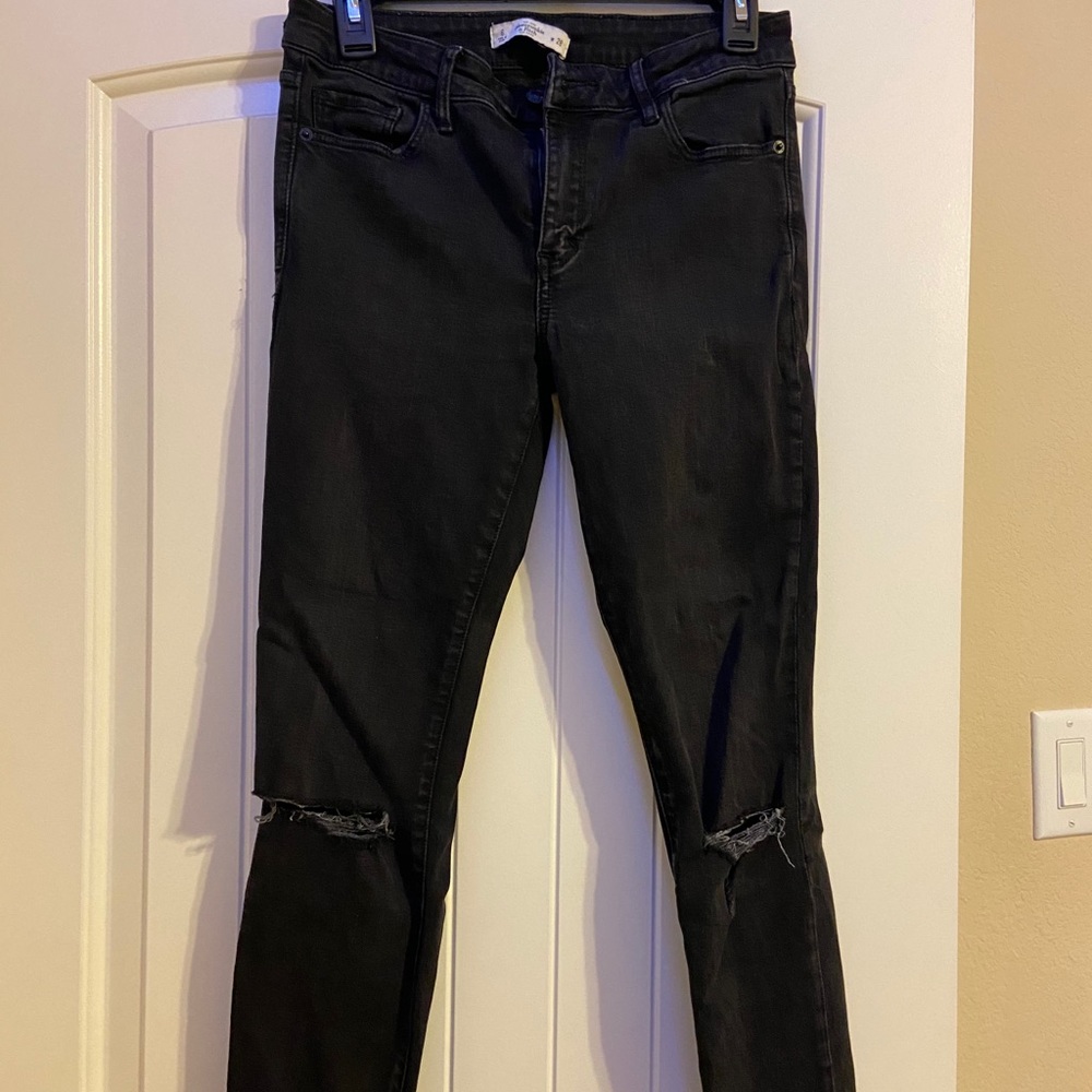 Abercrombie and Fitch black jeans